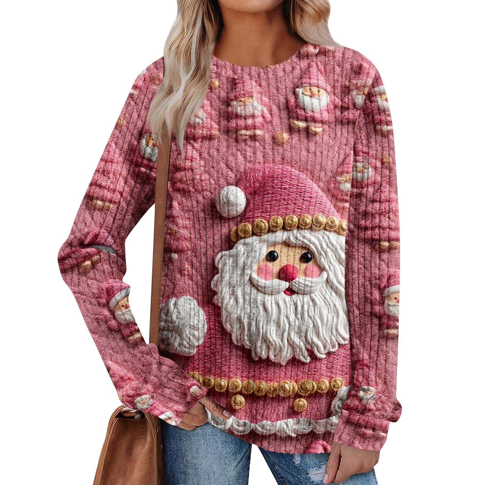 

Женский принт Легкий Топ с круглым вырезом из матового хлопка XL арбуз красный