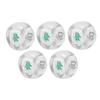 5Pcs Mahjong Wind Direction Dice East South West North Sphere Entertainment Game Dice