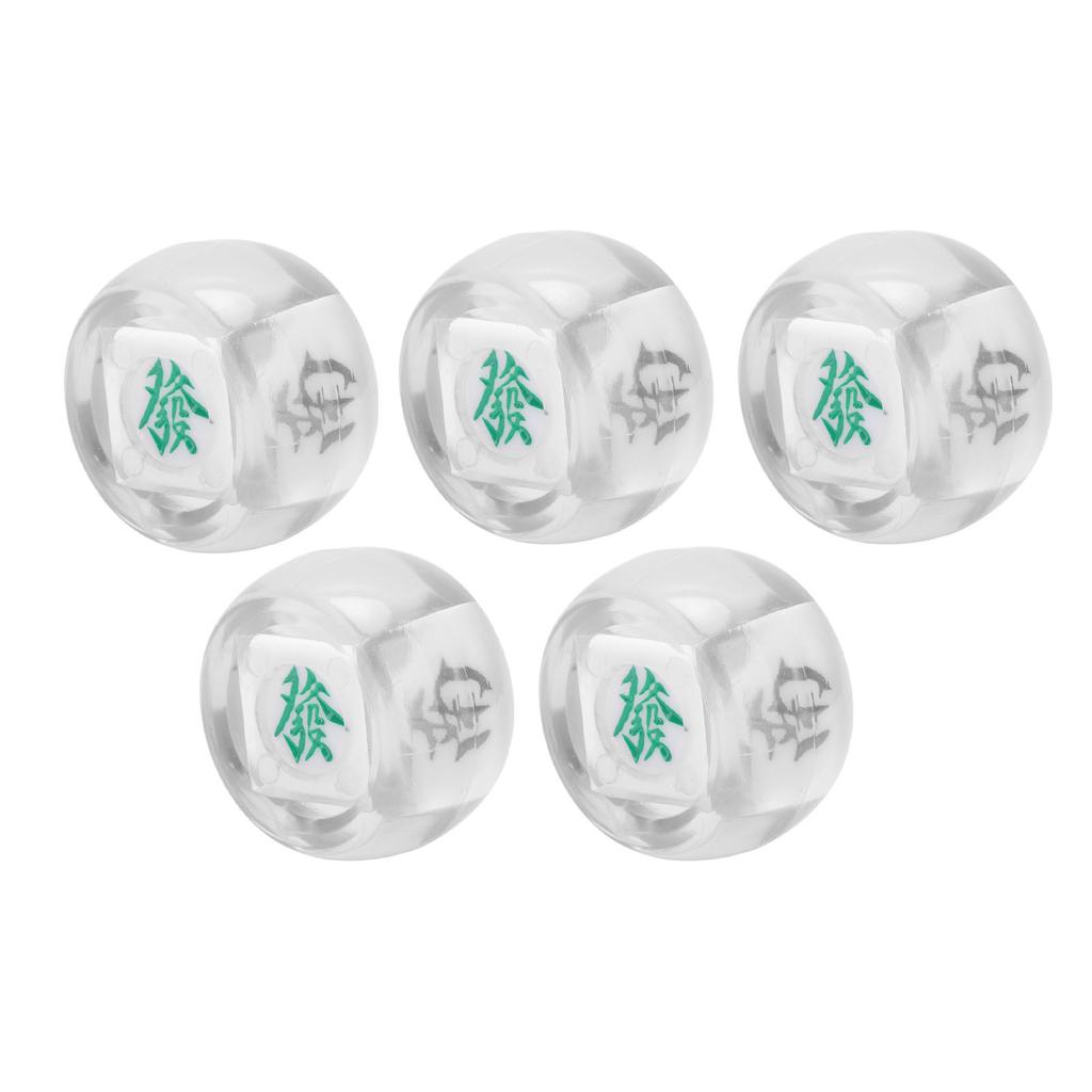 5Pcs Mahjong Wind Direction Dice East South West North Sphere Entertainment Game Dice