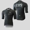 CSPD Men Women's Milk Silk Short-sleeved Cycling Clothes Breathable Bicycles Mountain Bikers Road Tops