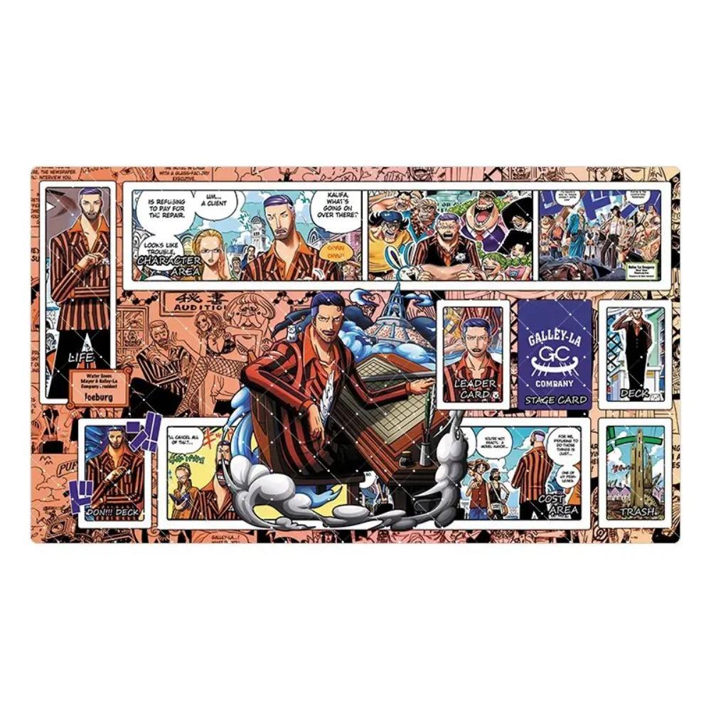 60*35*0.2cm Anime One Piece OPCG GAME Card PlayMat New Comic Series Enel Ace Law Hancock Brook Bonney Collection Gifts Toys
