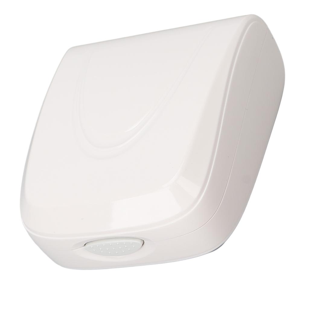 Hörgeräte-Schutzhülle, tragbare Aufbewahrungsbox für Hörgeräte, für Soundverstärker, Weiß