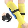 Double Layer Shin Guards for Adults & Kids - Thick, Strap-On Football/Calf Protection for Outdoor Sports Training