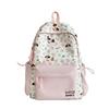 Schoolbag Japanese Ins New High-value, Fresh, Sweet and Cute Polka Dot Puppy Backpack, Light Backpack for Junior High School Students