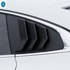 Cache-volet d'aération latérale pour lunette arrière de voiture pour Volkswagen Arteon 2018 - 2024 Fibre de Carbone / Noir Accessoires Extérieurs