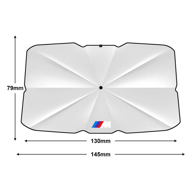 1Pcs M LOGO Foldable Car Windshield Sunshade Umbrella for BMW X7 X3 X4 X5 X6 3 4 5 6 7 Series Z4 M M3 M5 M6 E38 E39 E46 E53 E60 E61 E64 E70 E71