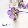 JZOON Hair Ornament Set with Cherry and Butterfly Perfect for and Other and Other Japanese Includes Available In and Includes 12 Handmade Hair