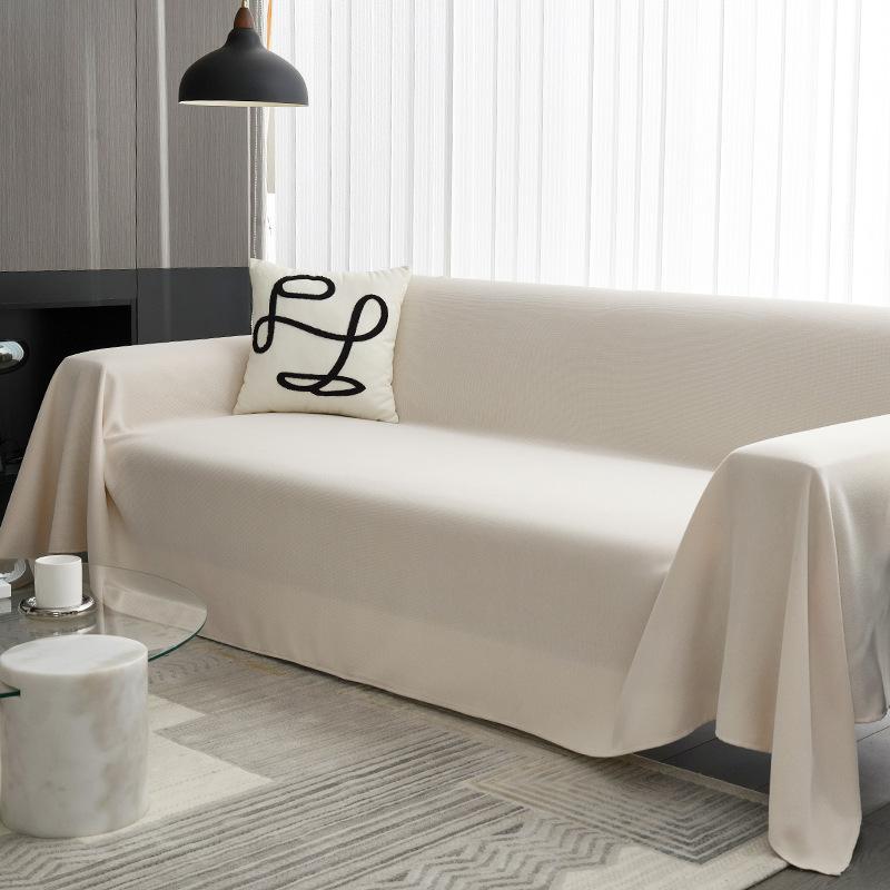

Universal Non-Slip Sofa Cushion Cover Four Seasons All-Inclusive Anti-Scratching Wind Backrest Towel Soft Comfortable 90*90cm