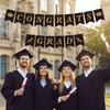 Creative Graduation Party Banner Celebration Paper Pull Flag  School Celebrations