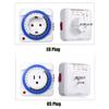 Mechanical Timer Home Smart Timer Socket 24-hour Cycle Reservation Timer Switch Automatic Power Off Safety Socket Household Tool