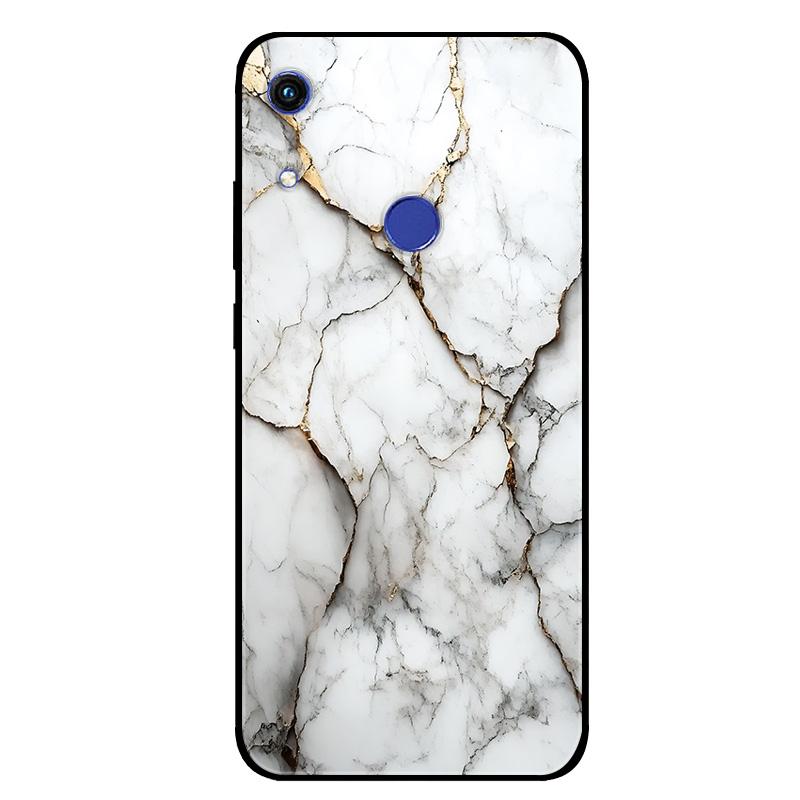 For Huawei Y6S Y6 2019 Case Marble Soft Matte Silicone Back Cover For Huawei Honor 8A Pro Y6 S Y6 Prime 2019 Full Phone Shell