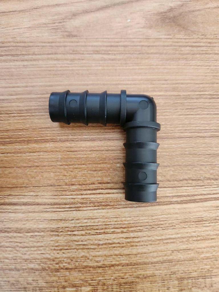 Complete Set of Barbed Pipe Fittings: Drip Irrigation Connectors Direct Elbow Tee Plug for 16/20/25mm Pipes