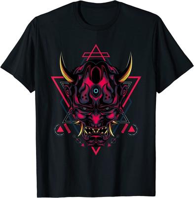 NEW Japanese Oni Samurai Demon Mask Design Great Gift Idea T-Shirt S-5XL Unisex T-Shirt