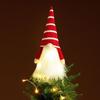 Christmas Luminous Faceless Old Man Doll Window Doll Knitted Hat With Light Goblin Christmas Ornaments