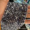 Foggy Blue-Purple Iolite Round Crystal Beads for DIY Jewelry