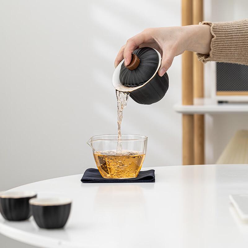 Chaxun Portable Glass Travel Tea Set