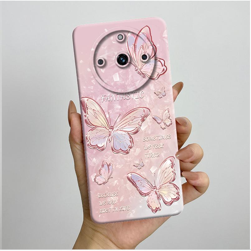 For Realme 11 Pro+ Case RMX3740 RMX3741 Soft Silicone Flowers Back Cover For Realme 11 Pro Plus ProPlus Shockproof Phone Cases