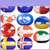 Pernă de pluș moale și adorabilă Polandball pentru fanii anime-urilor