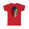 Gift T-Shirt : Czech Republic Flag Skull National Colors Independence Day