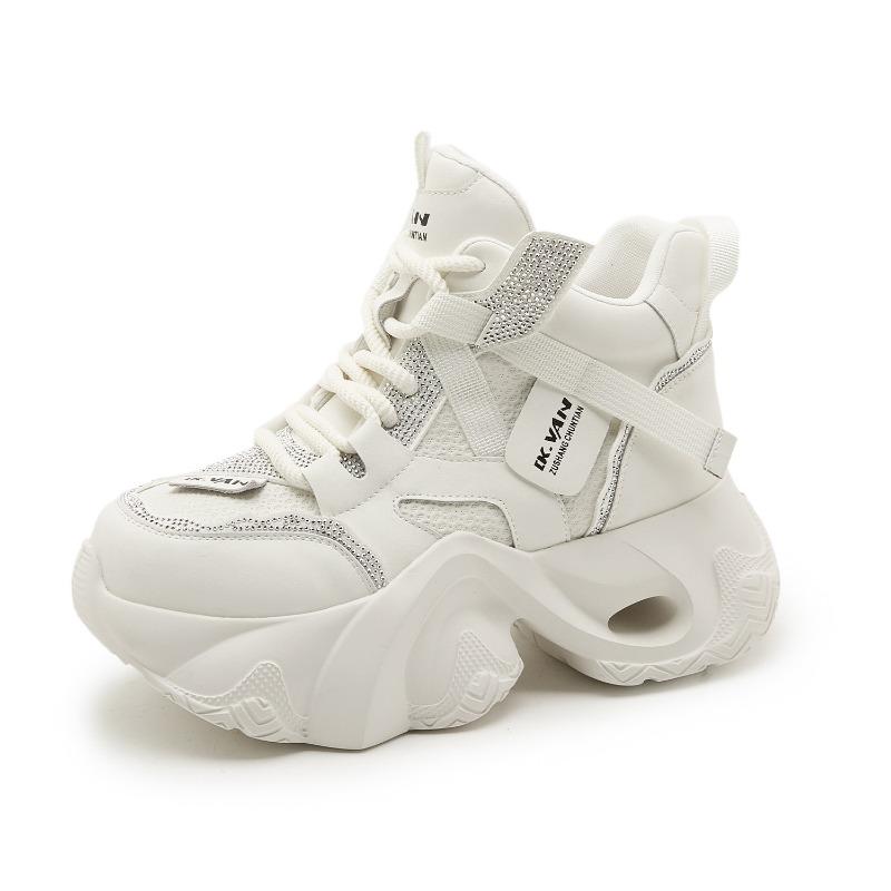 

2590 dad shoes women s autumn mesh breathable versatile dad shoes student sports and leisure shoes 34 білий