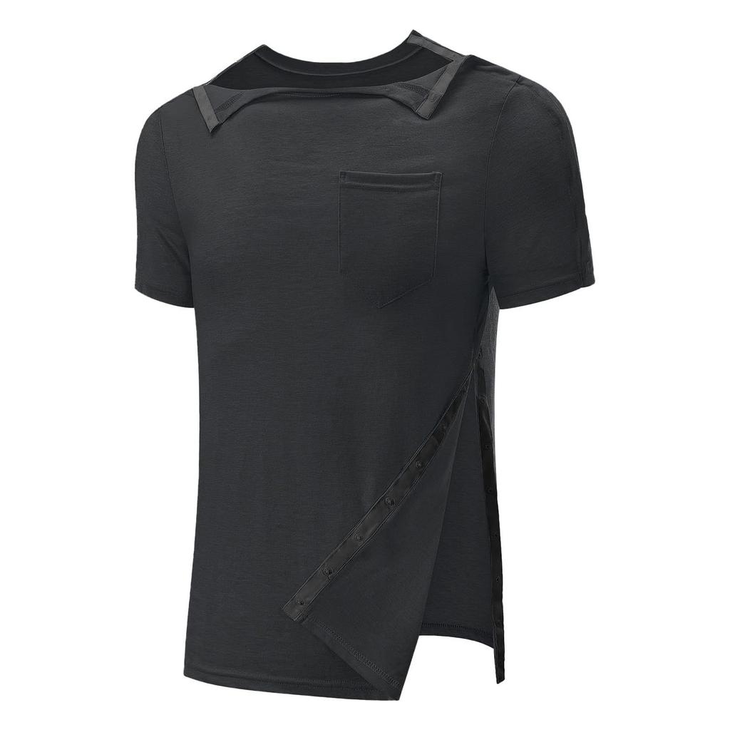 Loose T-shirts For Both Men And Women, Easy-to-put On And Take Off T-shirts According To The Deduction, And Bed Care