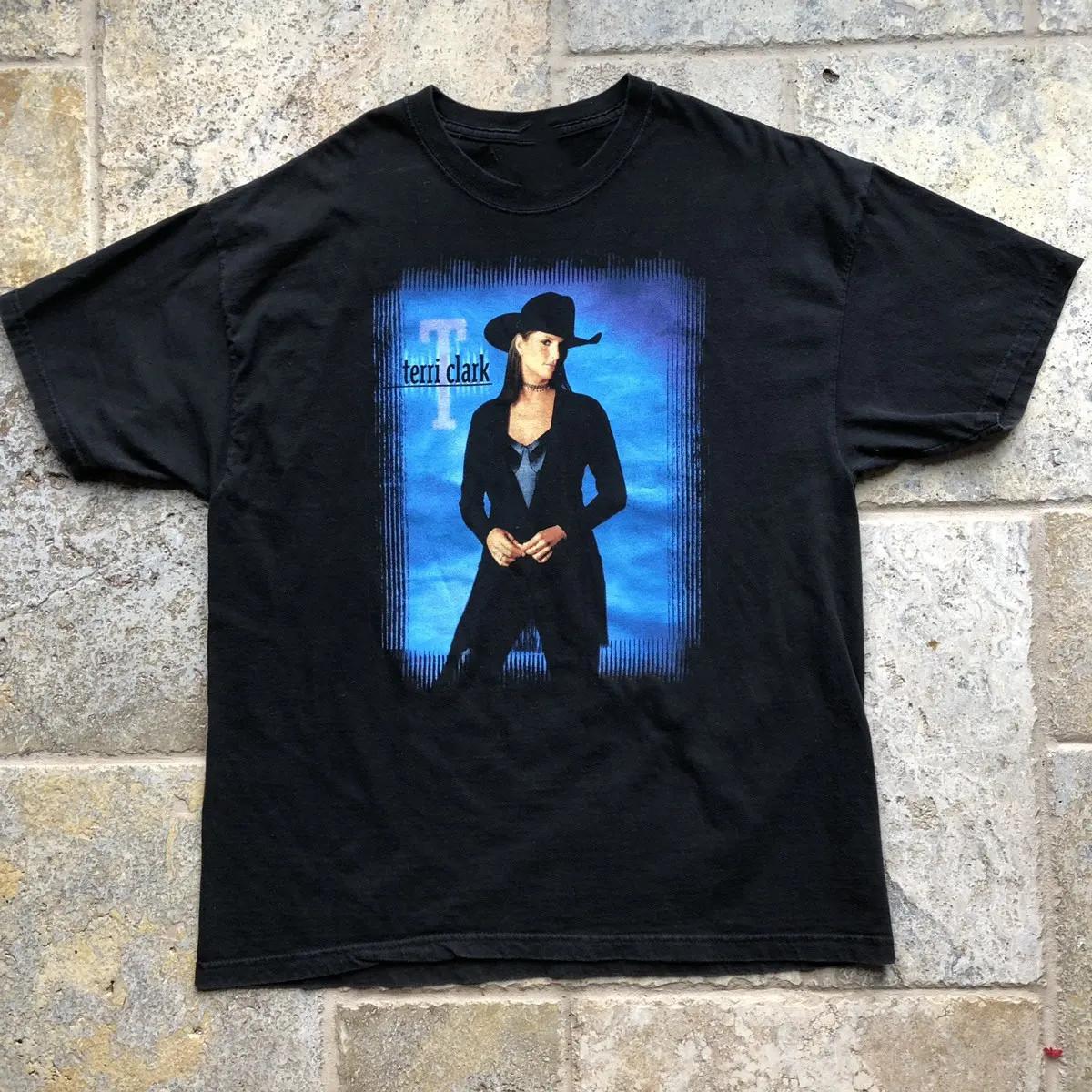 VTG Terri Clark Country Music Heavy Cotton Black S-5XL T Shirt CM477 Unisex T-Shirt XXXXL