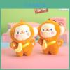Cute Plush Monkey Keychain Creative Cartoon Animal Bag Charm Gift For Girls
