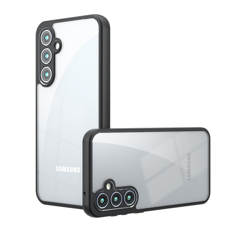 Für Samsung S25 Edge Hülle Matte Klare Hautgefühl Hülle für Galaxy S25 S24 S23 S22 Plus FE Ultra Kameraschutz Stoßfeste Hülle