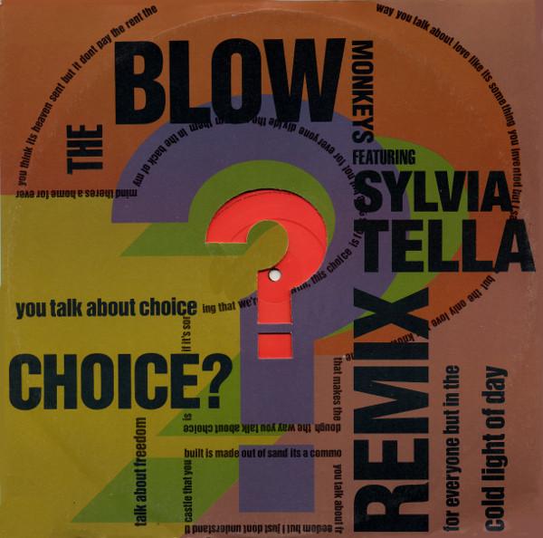 

12inch Record BLOW MONKEYS - Choice PT42886 RCA 1989 UK Dance & Electronica Used