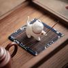 Incense Stick Holder Adorable Cartoon Multifunctional Cat Shape Ceramic Incense Holder for Home