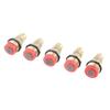 5PCS Gold Garden Irrigation Sprinkler Adjustable Watering Spray  Fountain Misting