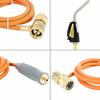 Gases Self Ignition Soldering Torch Brazing Propane Plumbing Hose Kit for Welding Soldering Refrigeration Repairing