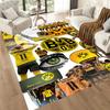 Borussia Dortmund Floor Rug Office Rug Design For Outdoor Kitchen Hallway Dining Room Antislip Carpet Office Home Decor Wedding Party Gift