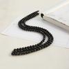 Natural Crystal Obsidian High-Quality Bracelet, Handmade Jewelry Accessories, Loose Bead Material, Long String Bracelet.