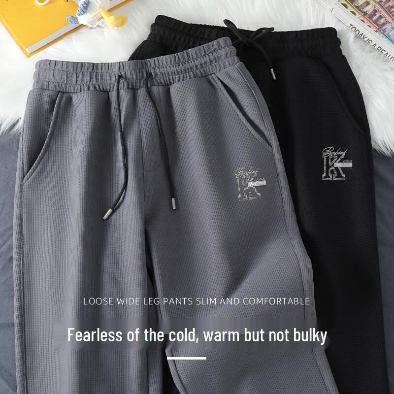 Baleno Men's Fleece-Lined Slim Fit Jogger Pants