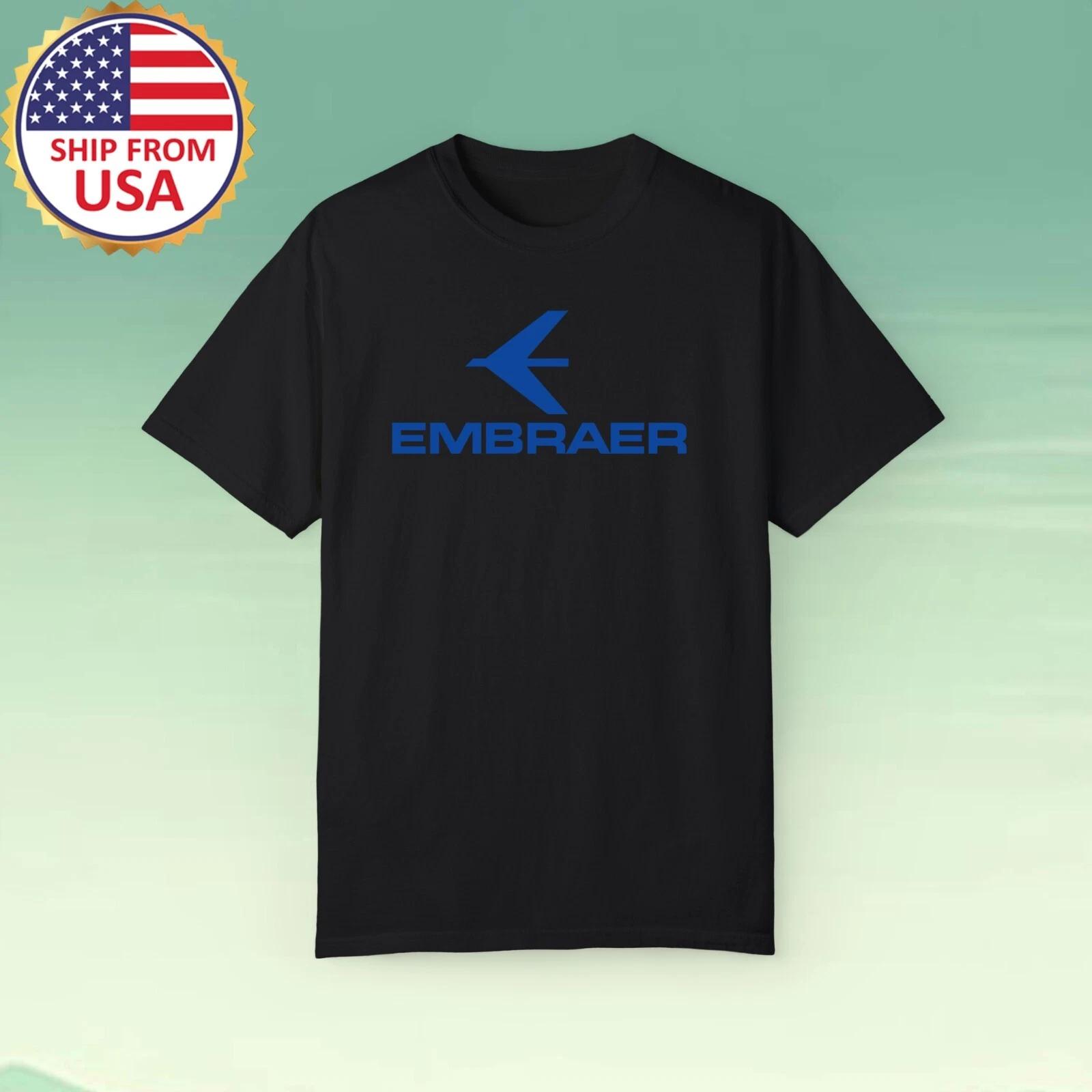 Embraer Aircraft Aerospace Men s Black Size S-5XL S