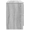 TV Cabinet Gray Sonoma 100 x 35 x 54 cm Engineered Wood