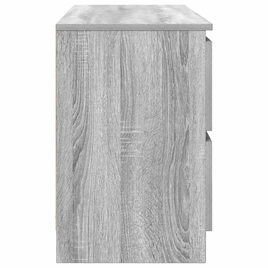 TV Cabinet Gray Sonoma 100 x 35 x 54 cm Engineered Wood
