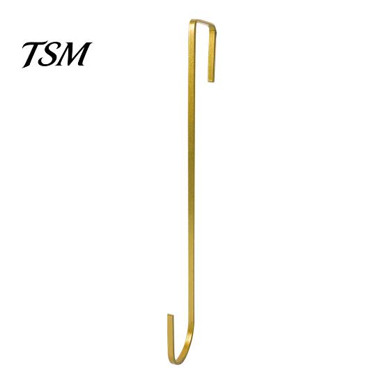 Long-lasting Wreath Holder Front Door Christmas Hook Hanger Strong Load-bearing Indoor Hanging Solution Rustproof Ultra-Thin Design Easy Installation