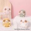 Cartoon Sheep Plush Keychain: Cute Sheep Figurine Bag Charm and Claw Machine Mini Doll