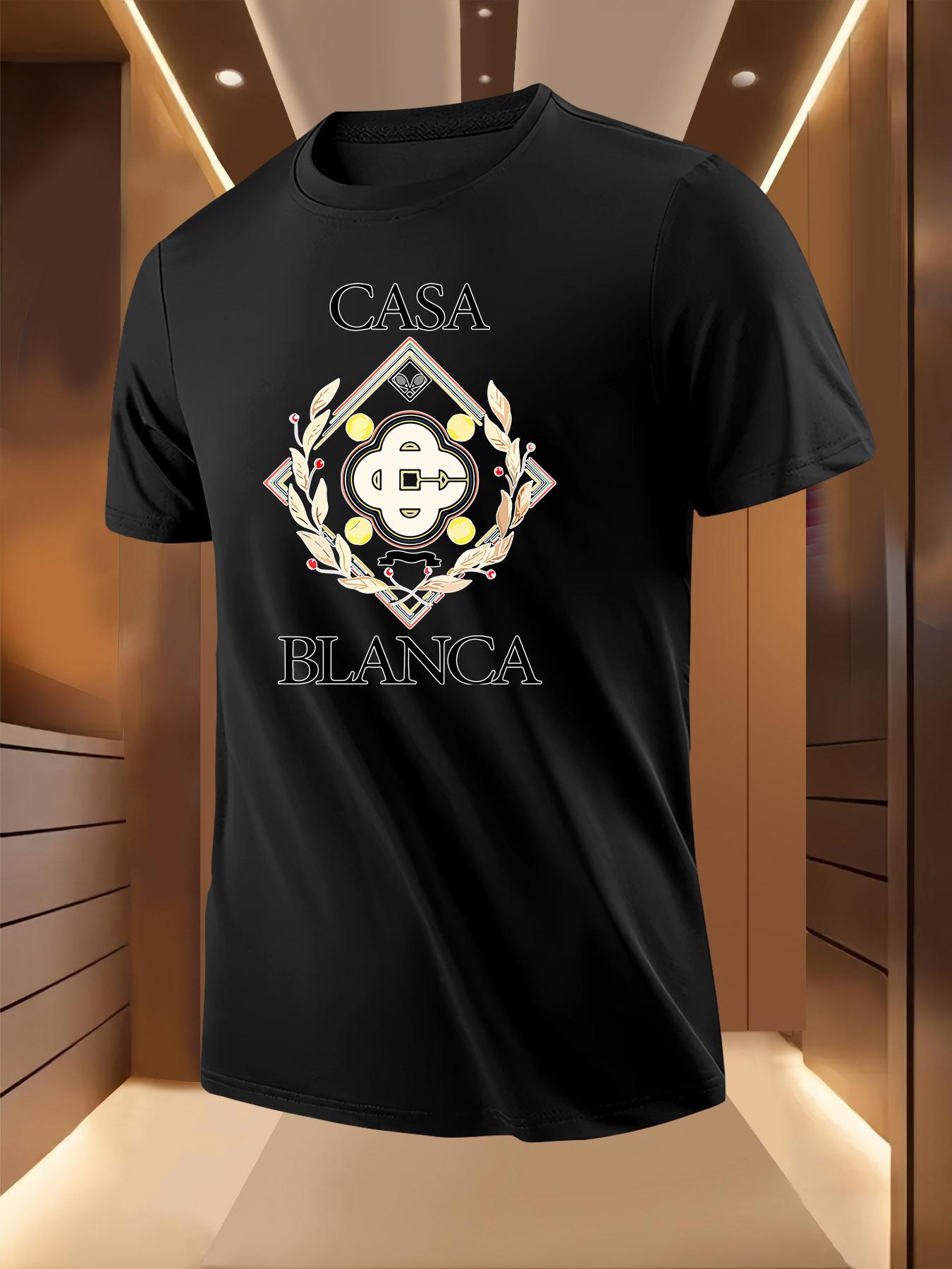Casa Blanca Graphic Tshirt - Lightweight Breathable Summe... S