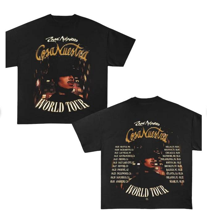 2025 Rauw Alejandro Concert Fan Shirt S