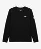 Noseupeiseu Nt7Ts10A Men'S Merapik Long Sleeve T-Shirt Black