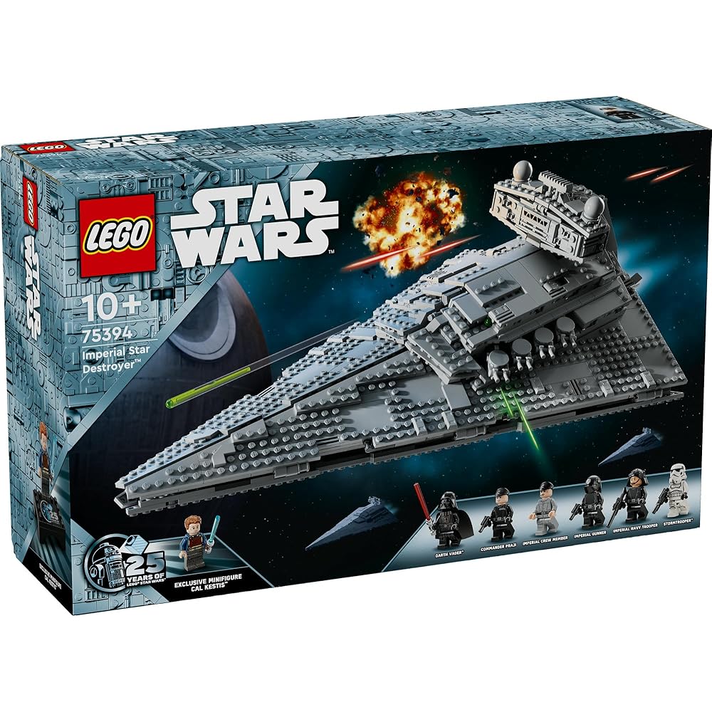 LEGO Star Wars Star Destroyer 1555 Pieces Building Set for Kids Ages 10 and Up