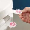2/4pcs Cute Cartoon Toilet Handle, Creative Cat Claw Lid Remover, Plastic Convenient Flip Lid Remover