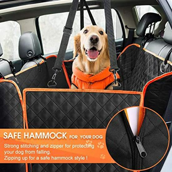 Ultrasonic Pet Car Mat: Waterproof, Anti-Scratch & Anti-Dirty Rear Seat Protector for Dogs.