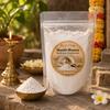 MAYAPURI Polvere di Shankh Bhasma | Polvere Naturale di Conchiglia per Rituali Puja, Tilak e Uso Tradizionale | Polvere Fine di Conchiglia Bianca | 40 g