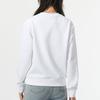 Adidas Letter Print Casual Crew Neck Long Sleeve Sweatshirt Women sweatshirt White JJ0426