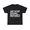 Eat Sleep Baseball Graphic Tee Shirt, S-5XL