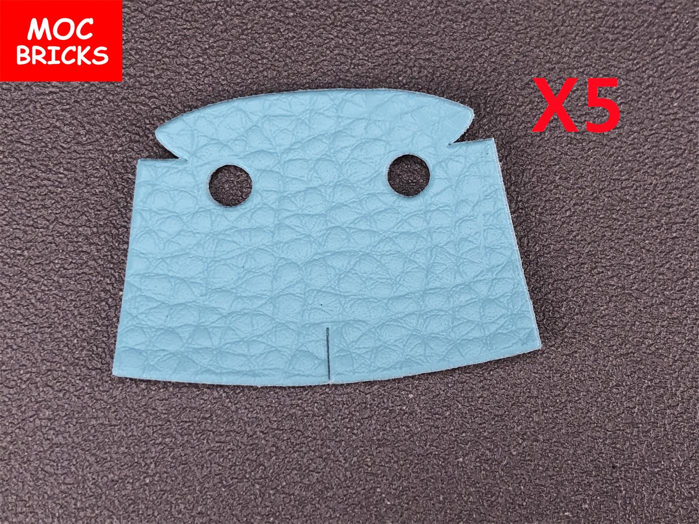 MOC Bausteine DIY Figur Körperbekleidung Künstlicher Umhang Soldatenumhang Pädagogische Konstruktionsbausteine Spielzeug ideal für Kinder Geschenke